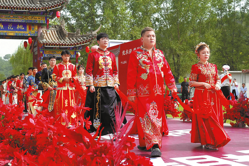 臨渭區(qū)民政局“公益福彩 甜蜜七夕”演繹中式浪漫